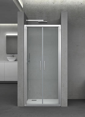 6mm Glass Double Door Hinge Pivot Shower Door