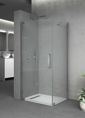 3/8in. Clear Tempered Glass Shower Enclosure