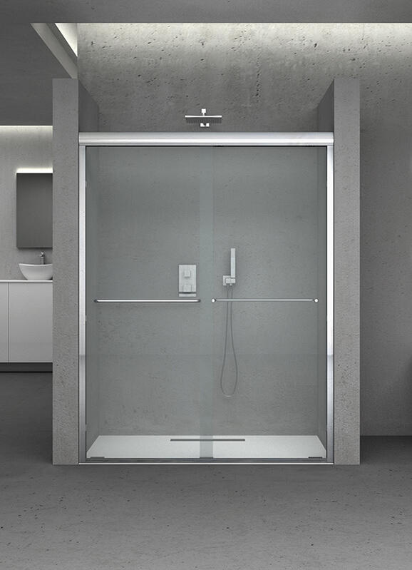 Framed Hinged Door Shower Enclosure 1500x1950mm