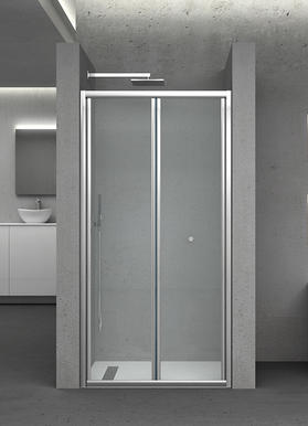 Full Framed Folding Shower Door 1000x1950mm