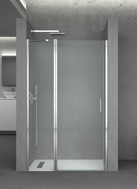 Semi-Frameless Single Sliding Shower Door