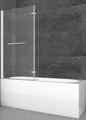 6P1003B L-Shape With Towel Bar Shower Screen