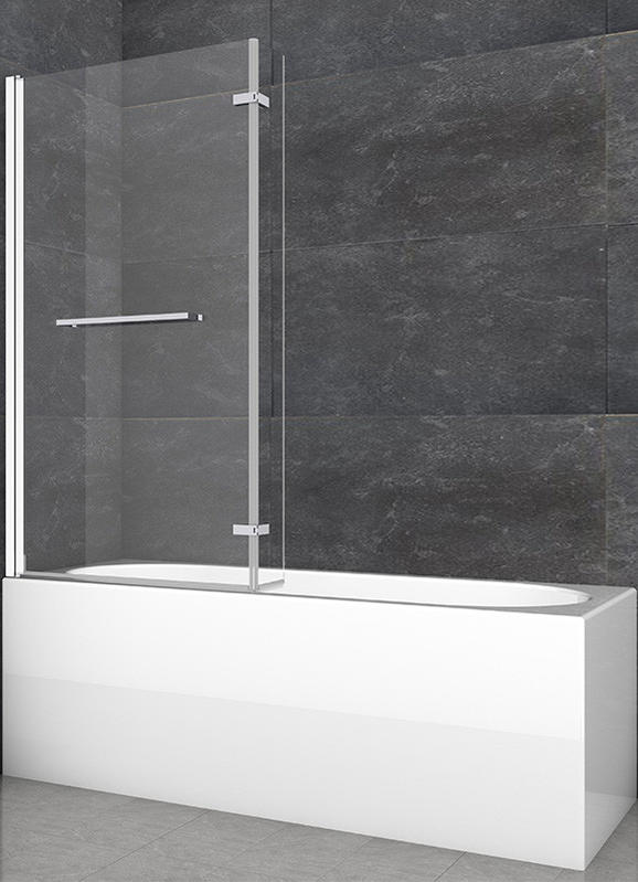 6P1003B L-Shape With Towel Bar Shower Screen