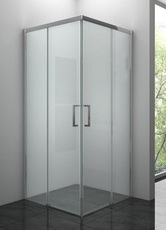 Glass Double Sliding Door Shower Enclosure