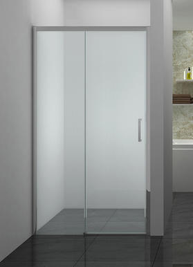 Bathroom Single Sliding Glass Shower Doors