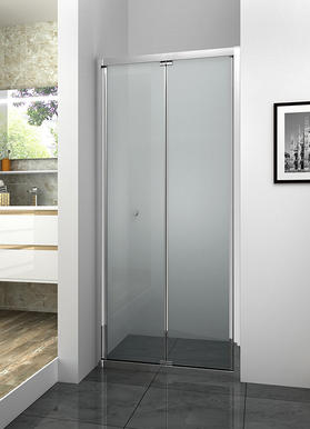 Full Framed Bi-folding Shower Door 8mm Glass