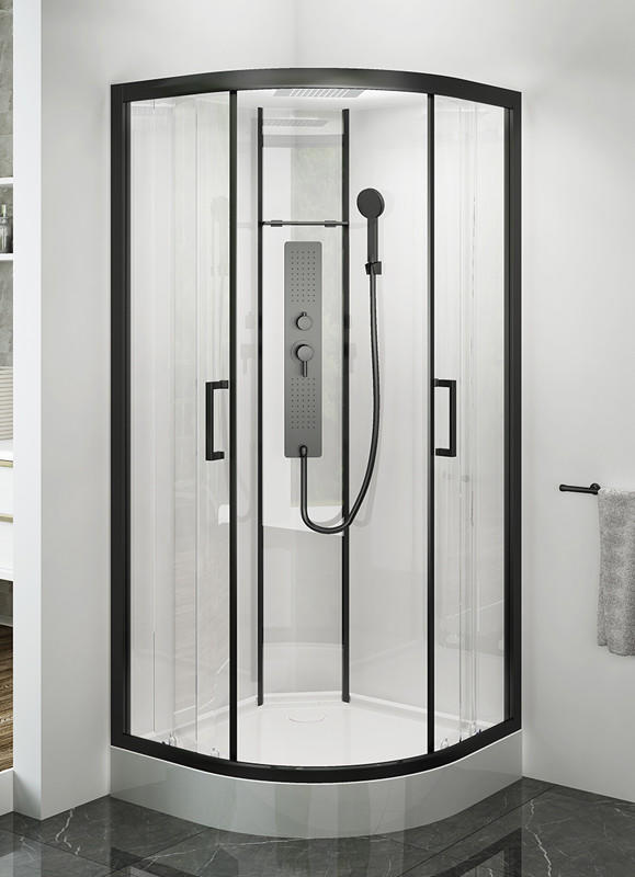 How to Create a Silicone Free Curved Shower Room