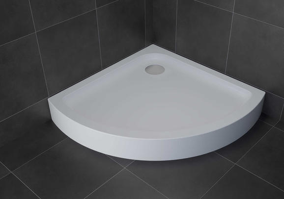 DP10502 With Salient Points Intergrated Panel Curved Shower tray