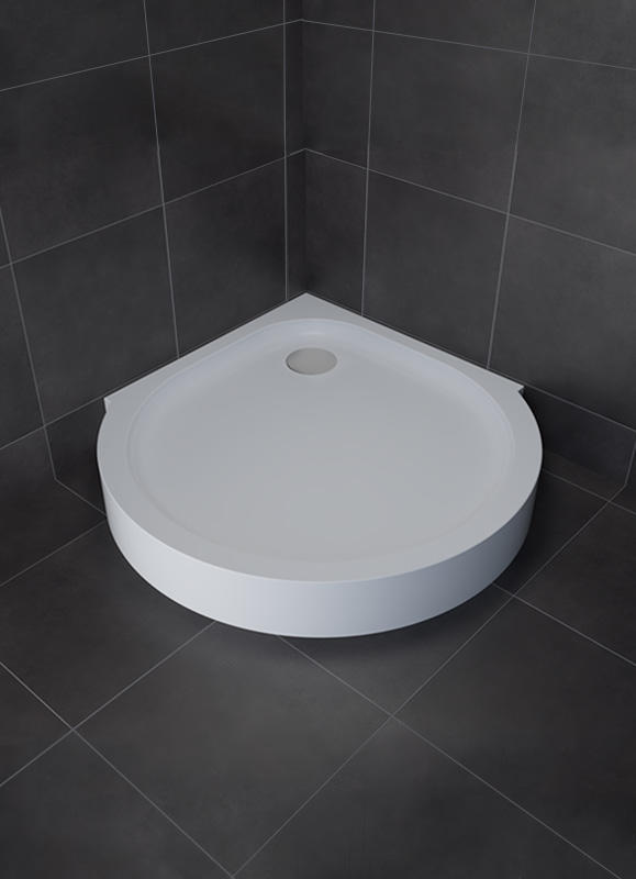 What does the  high end shower tray mean to the consumer?