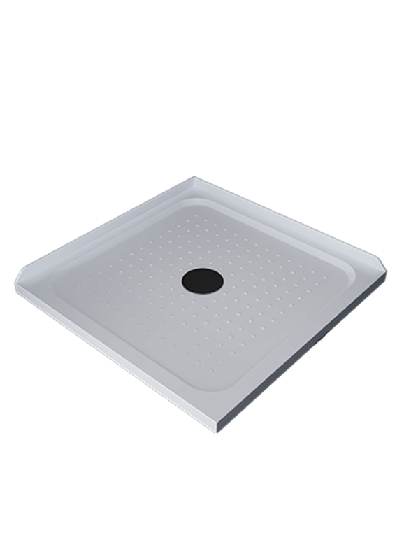 DP16803 ABS Materials White Square Shape Shower Tray