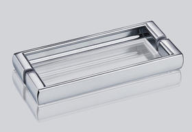 145mm Silver Shower Cubicle Square Handle
