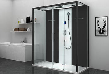 What is the standard shower room size