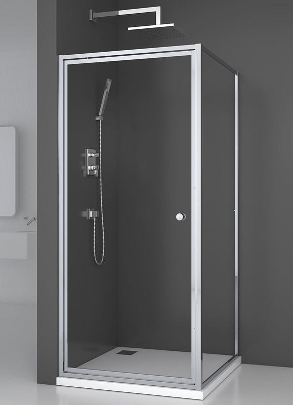 What are the different types of shower enclosures available